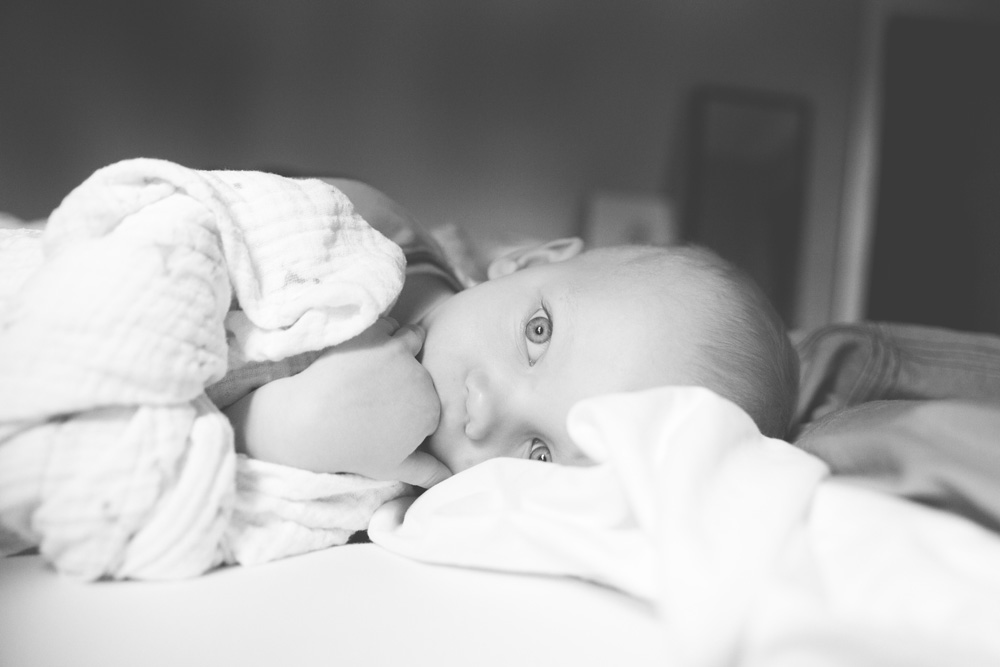 documentary family photography - sleepy baby